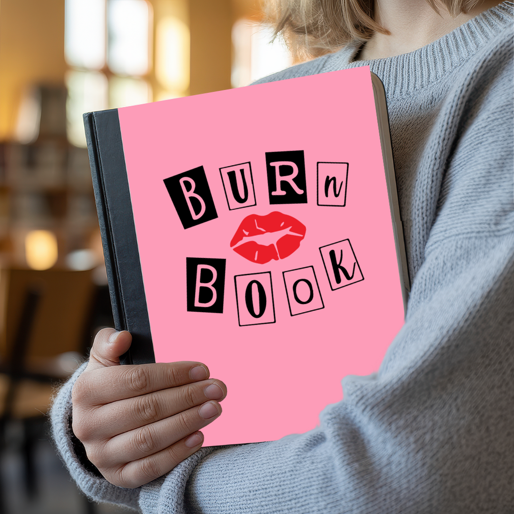 Burn Book-Composition Notebook: Glossy