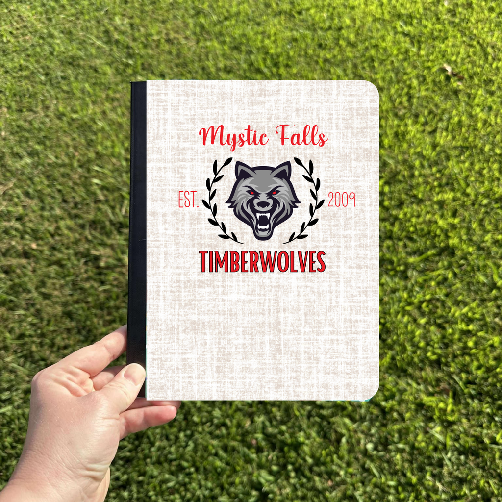 Timberwolves- Notebook  Glossy