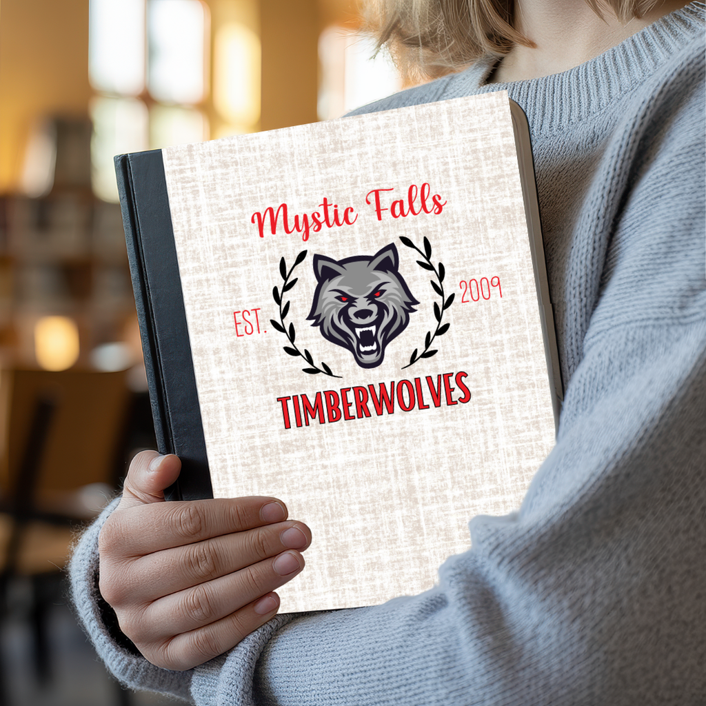 Timberwolves- Notebook  Glossy